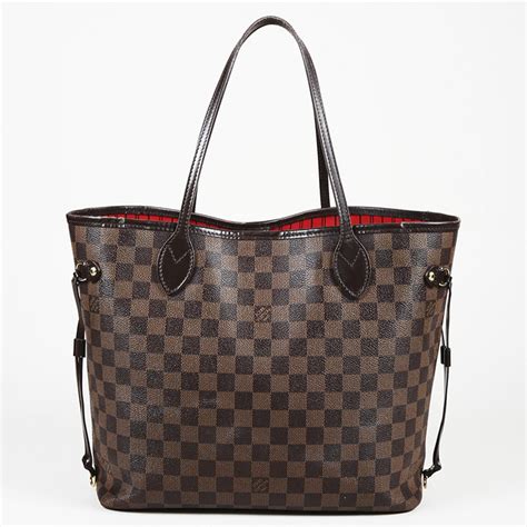 louis vuitton damier ebene neverfull mm replica|louis vuitton damier ebene original.